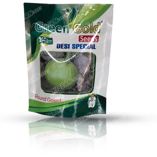 Round Gourd 200gm Kadu Desi Special Seed Green Gold Agri Seeds